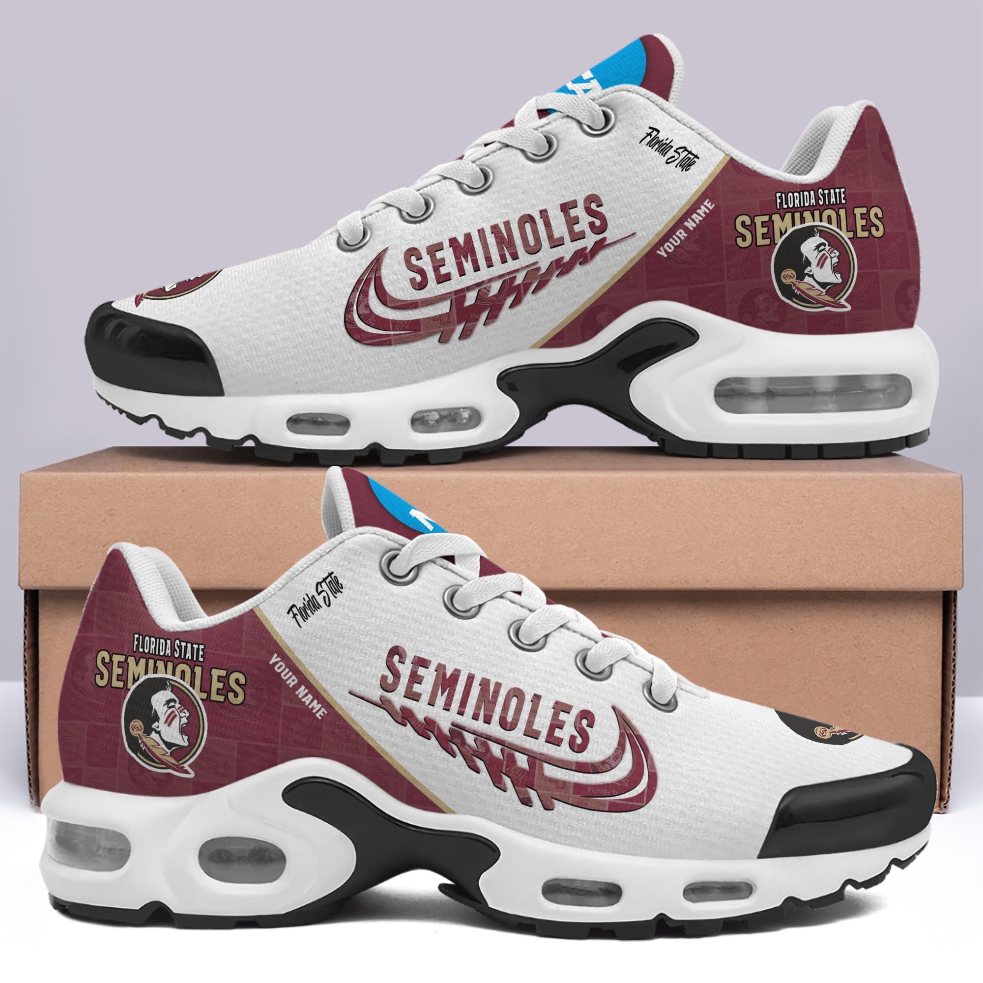 Florida State Seminoles TN Shoes Custom Your Name 2025 Version 203