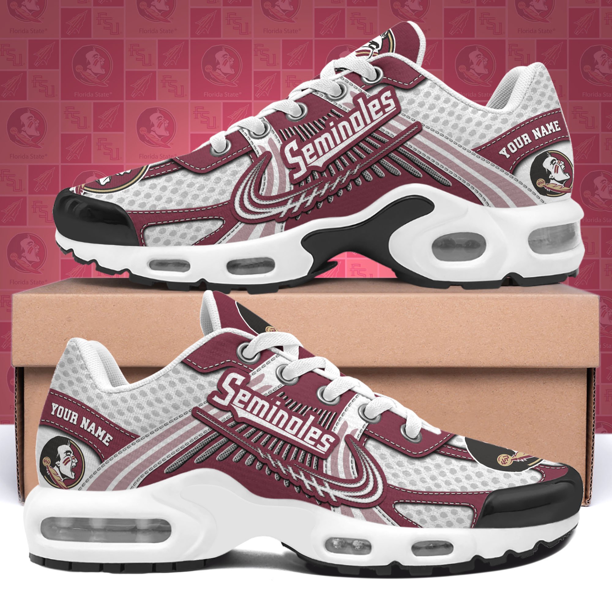 Florida State Seminoles TN Shoes Custom Your Name, Sport Shoes 