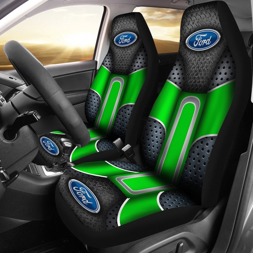 Ford 2 Front Seat Covers Green 