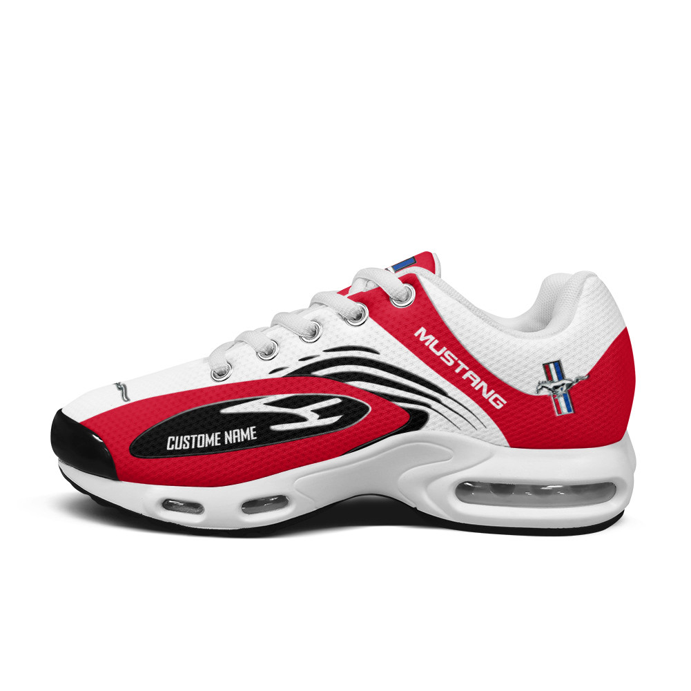 Ford Mustang 2 Flame Edition Custom Name TN Air Max Shoes Air Cushion Sneakers