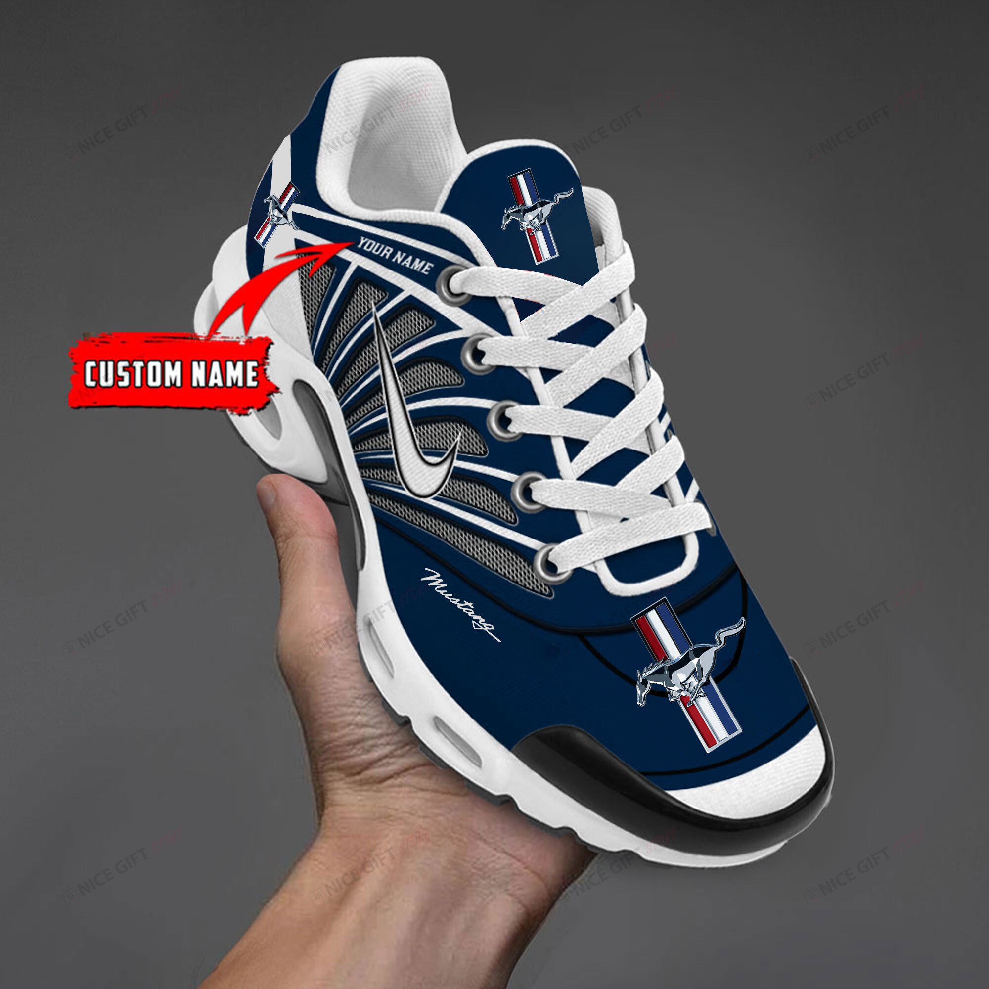 Ford Mustang (Your Name) TN Sneakers C9E5