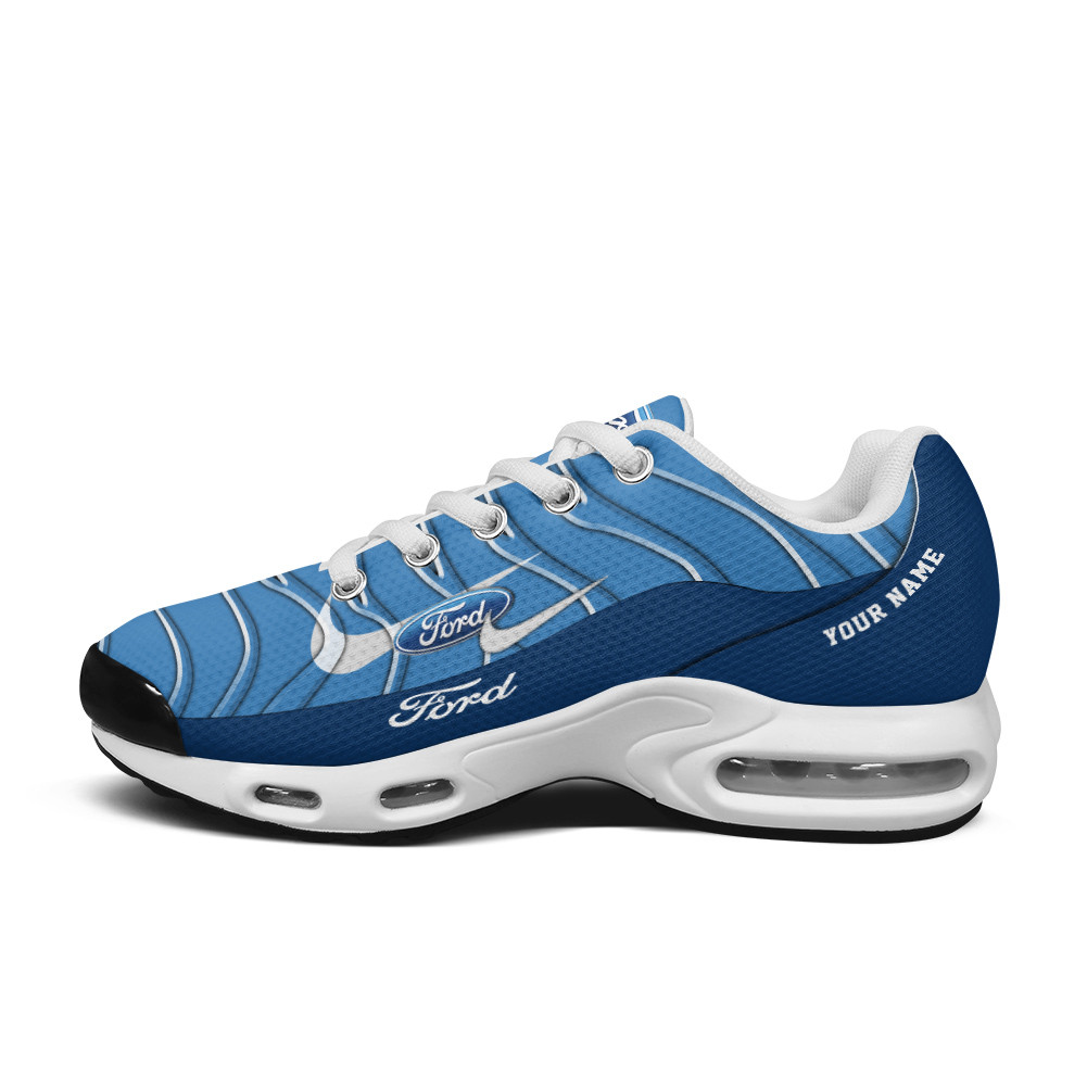 Ford Vibrant Wave Custom Name TN Air Max Shoes Air Cushion Sneakers