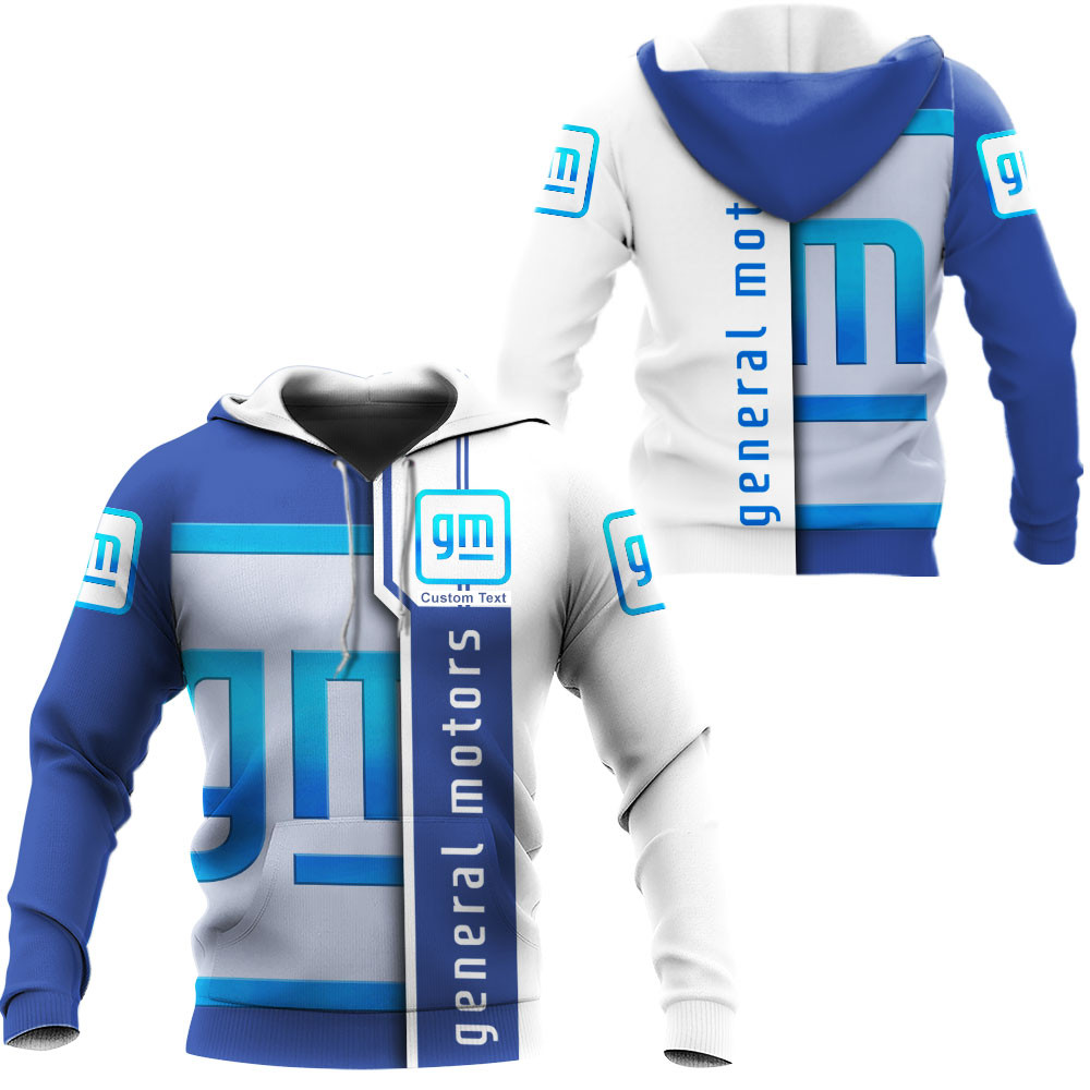 General Motors 3D Apparel Zip Hoodie,Pant,Polo, Button Hawaii Shirt Personalized 