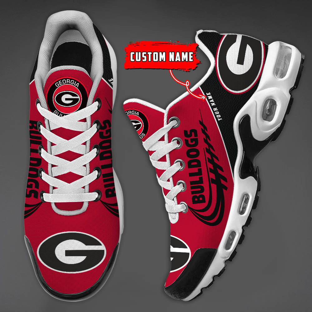 Georgia Bulldogs Personalized TN Air Max Shoes Air Cushion Sneakers