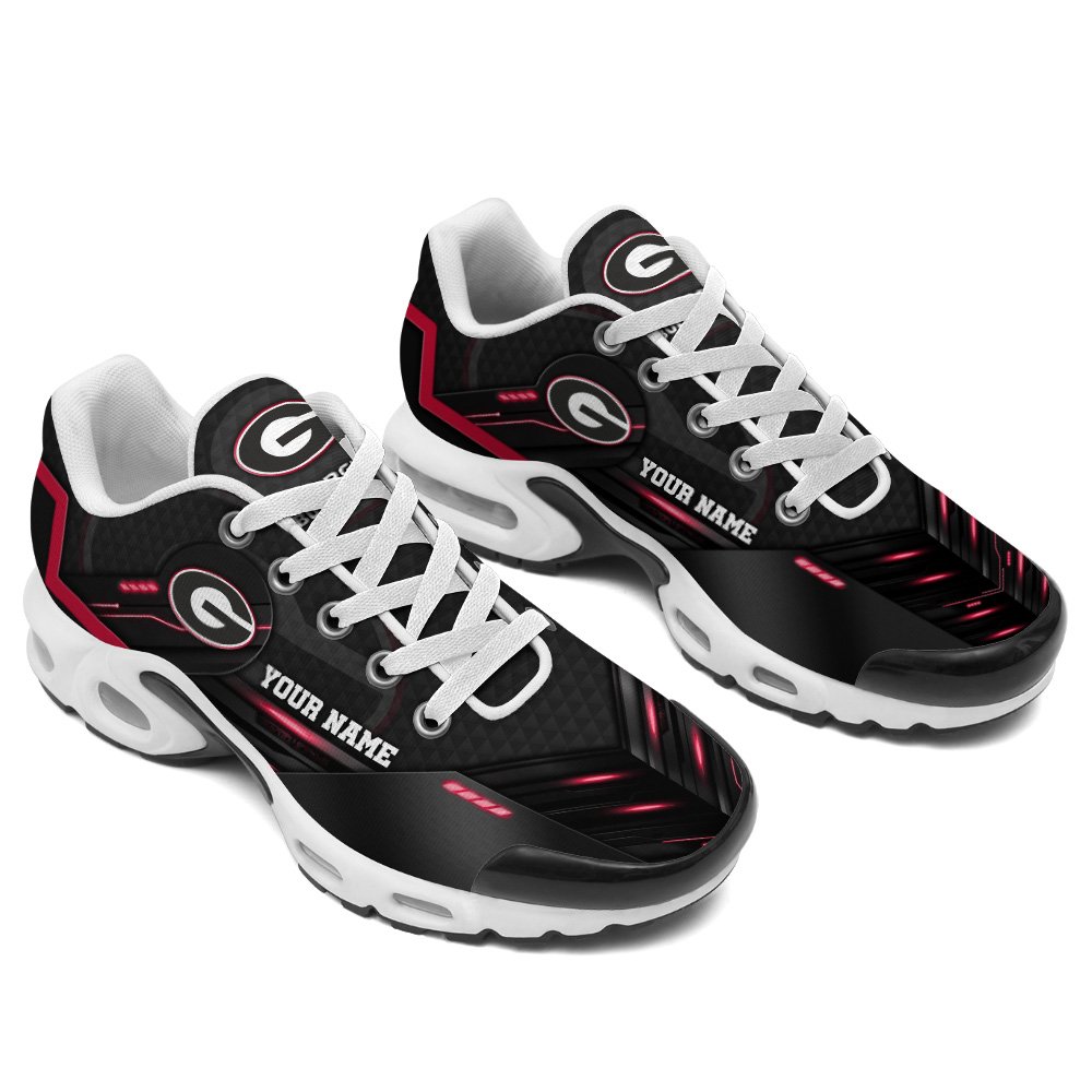 Georgia Bulldogs TN Shoes 2025 Version Personalized Your Name, Sport Shoes, Gifts For Sport Fans, Gifts For Him PH897