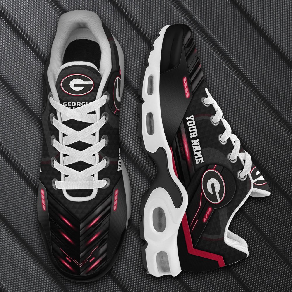 Georgia Bulldogs TN Shoes 2025 Version Personalized Your Name, Sport Shoes, Gifts For Sport Fans, Gifts For Him PH897