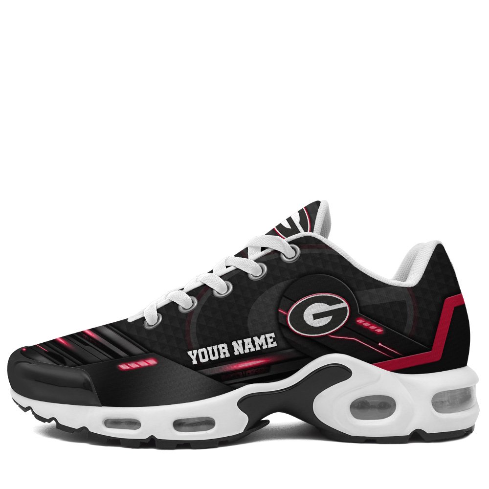 Georgia Bulldogs TN Shoes 2025 Version Personalized Your Name, Sport Shoes, Gifts For Sport Fans, Gifts For Him PH897