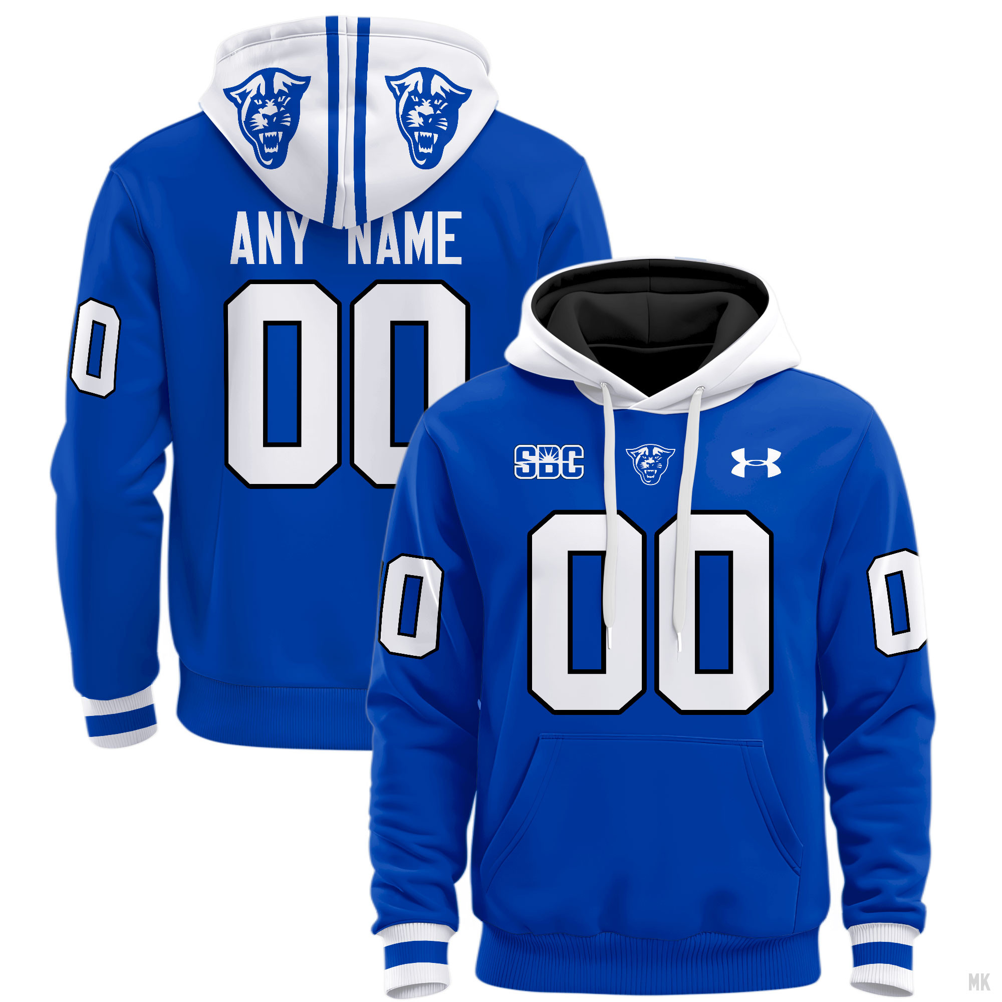 Georgia State Panthers Football Hoodie 