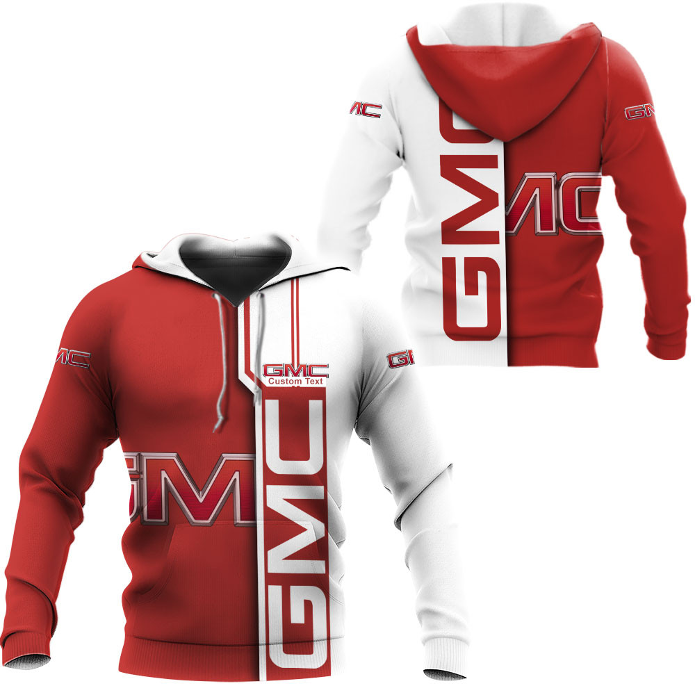 GMC 3D Apparel Zip Hoodie,Pant,Polo, Button Hawaii Shirt Personalized 