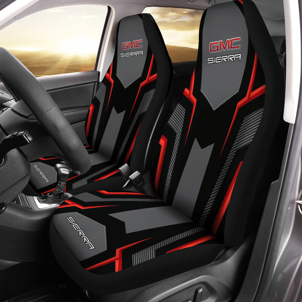 Gmc Car Seat Cover ( Set Of 2 ) 