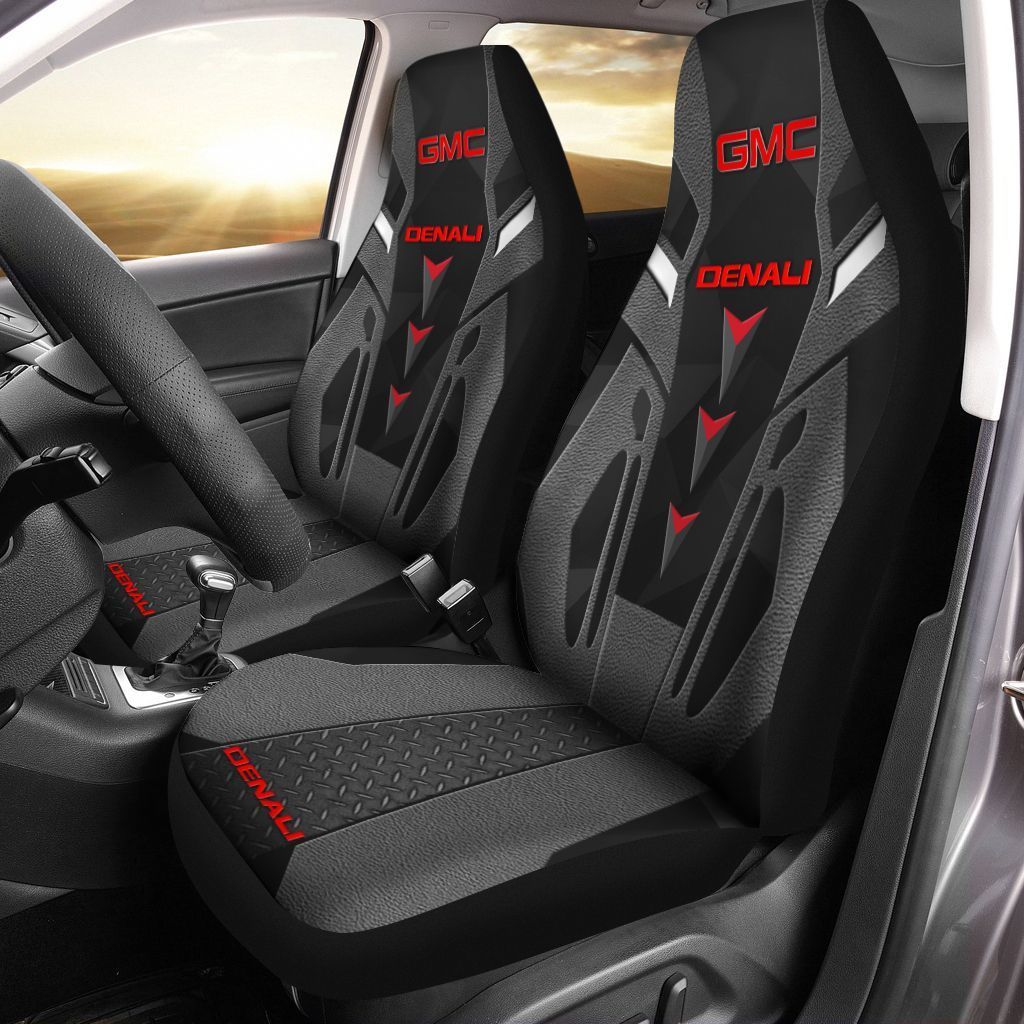 Gmc Denali Nct-Nh Car Seat Cover (Set Of 2) Ver 1 (Grey) 