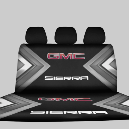 GMC SIERRA Back Seat Cover  V3 