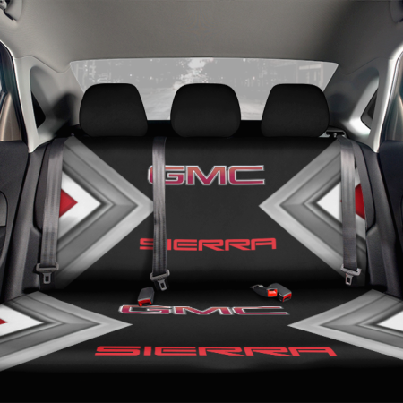 GMC SIERRA Back Seat Cover V4 