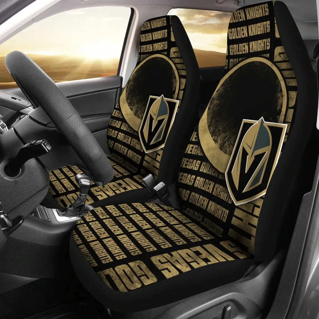 Gorgeous The Victory Vegas Golden Knights Car Seat Covers