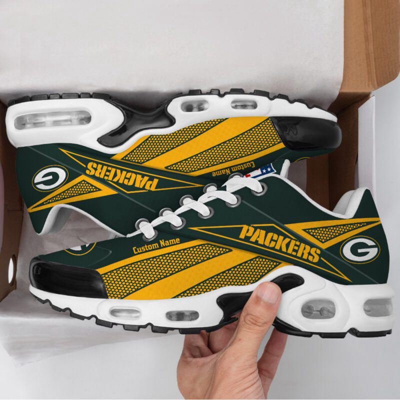 Green Bay Packers Premium Air Max Plus Sport Sneakers For Fan Gifts