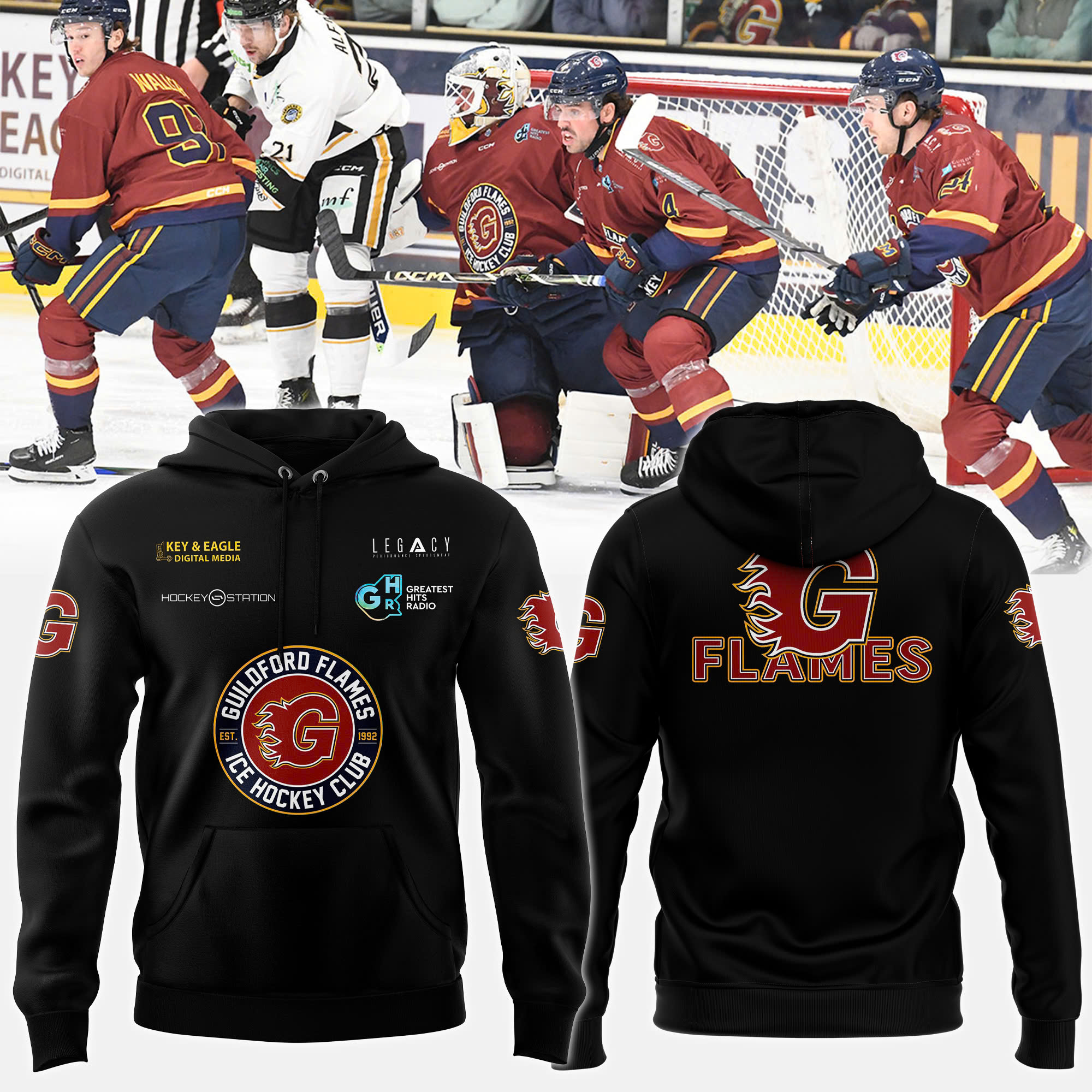GuildFord Flames Hoodie 