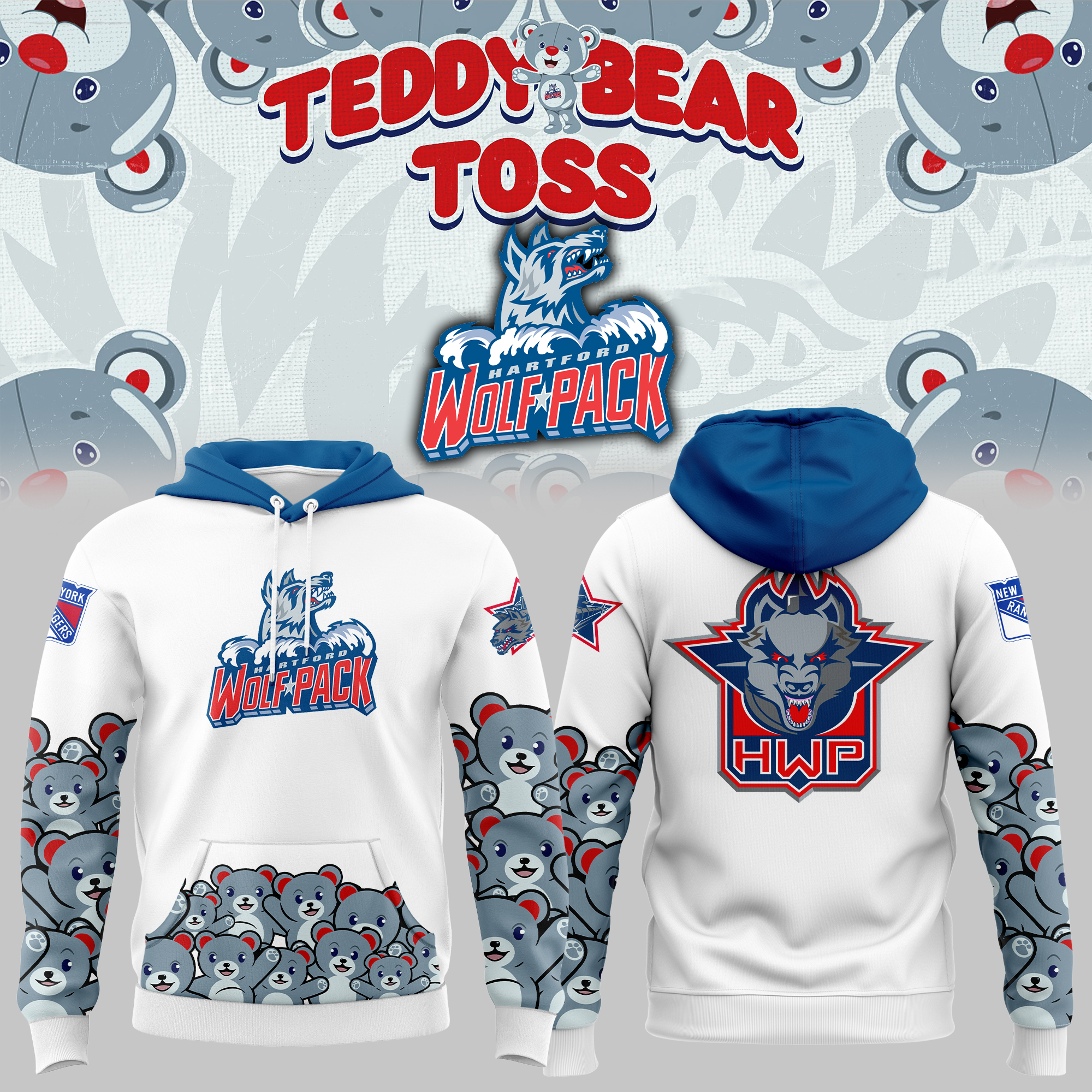 HartFord Wolf Pack x Emo Night Hoodie 2025 