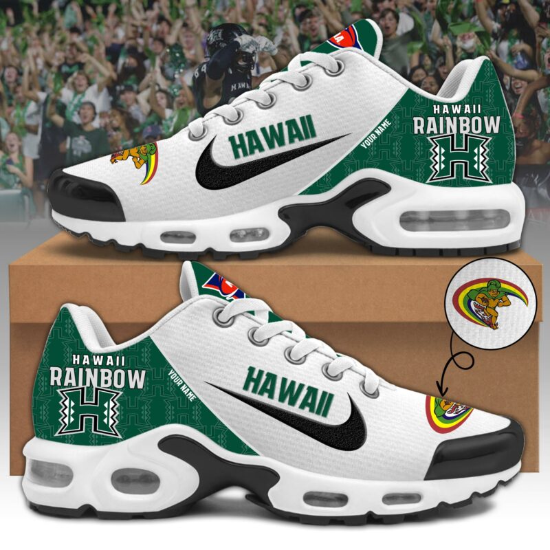 Hawaii Rainbow Warriors TN Shoes 2025 Version Custom Name, Shoes For Sport Fan, Sport Gifts PH270