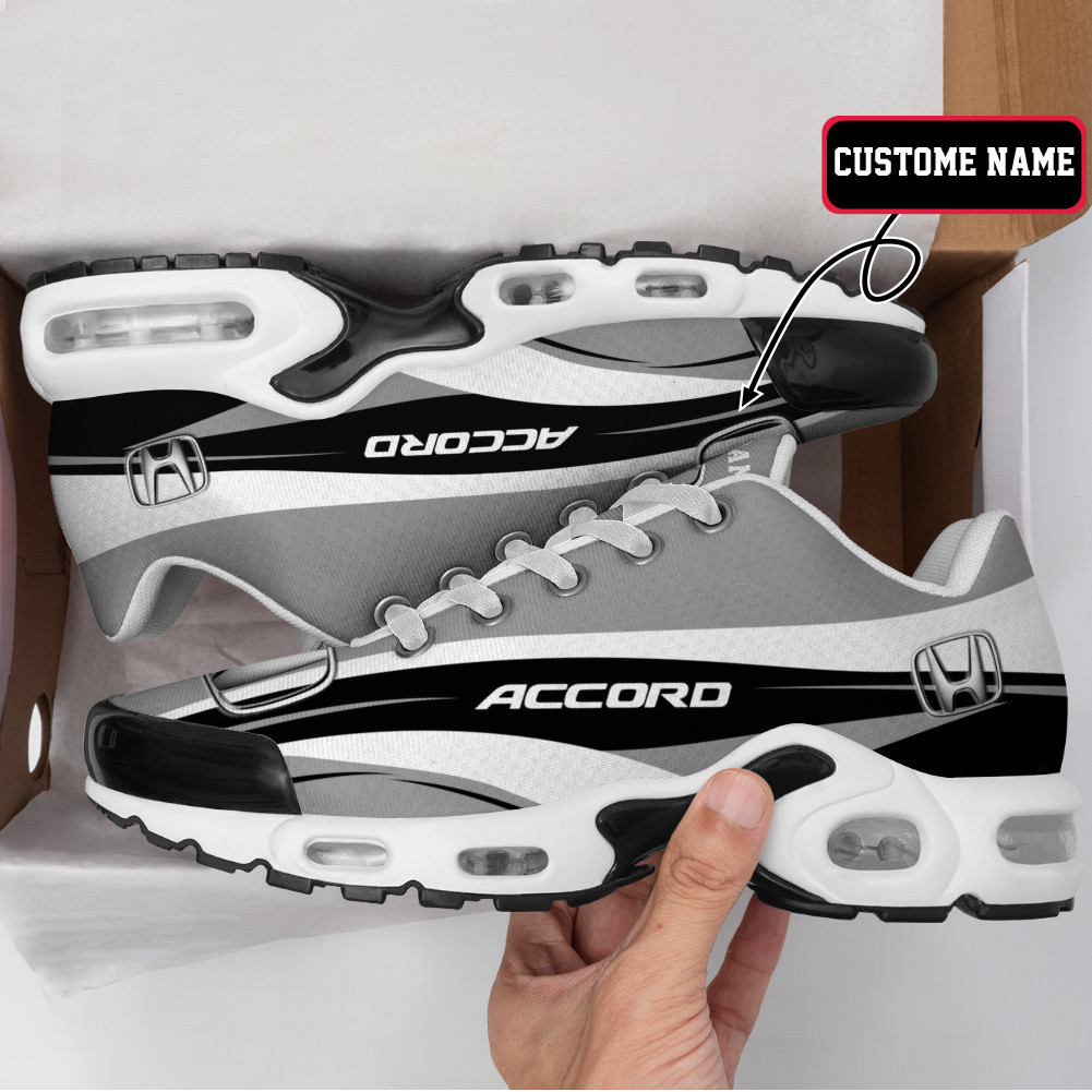 Honda Accord Wave Style Custom Name TN Air Max Shoes Air Cushion Sneakers