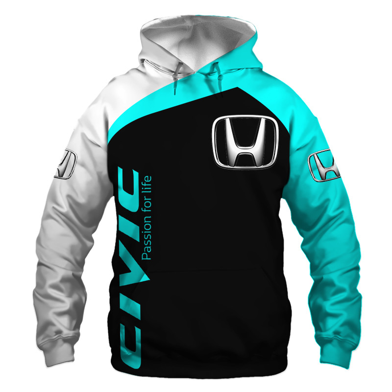 Honda Civic t-shirt hoodie apparel 3D full printing 