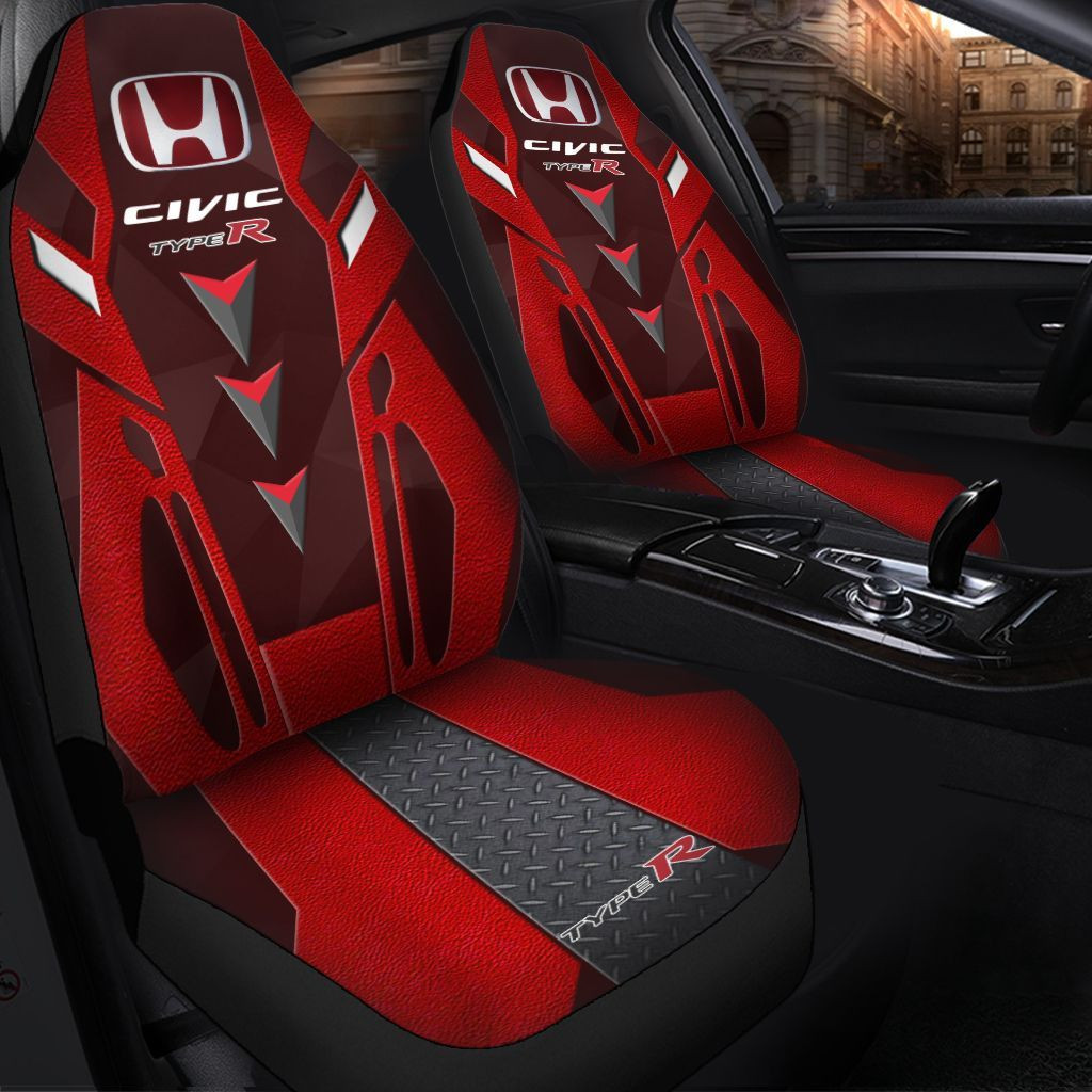 Honda Civic Type-R Car Seat Cover (Set of 2) Ver1 (Red)