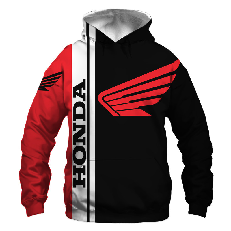 Honda t-shirt hoodie apparel 3D full printing 