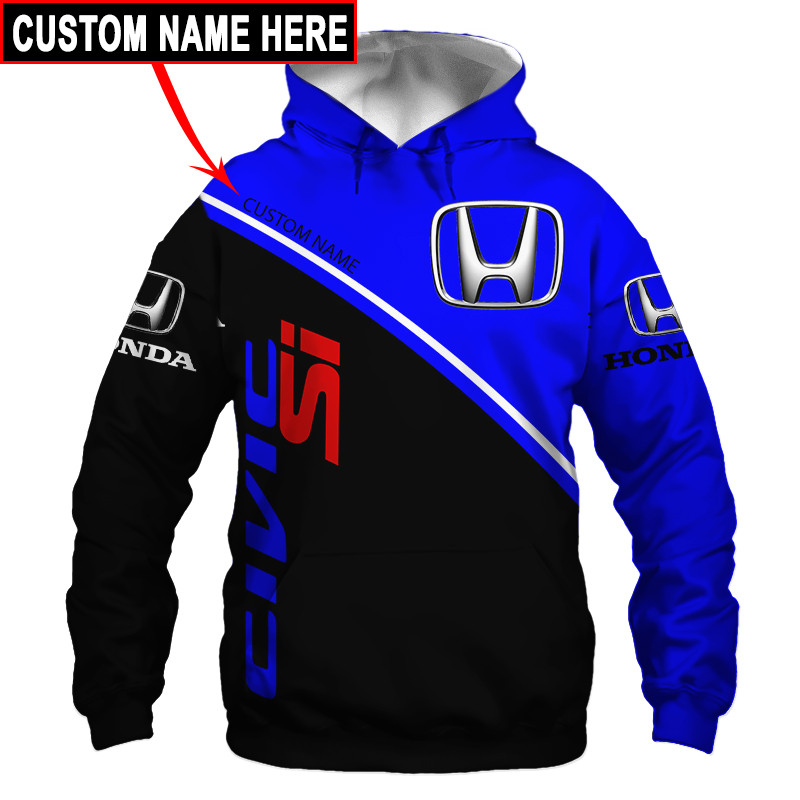 Honda t-shirt hoodie apparel 3D full printing 