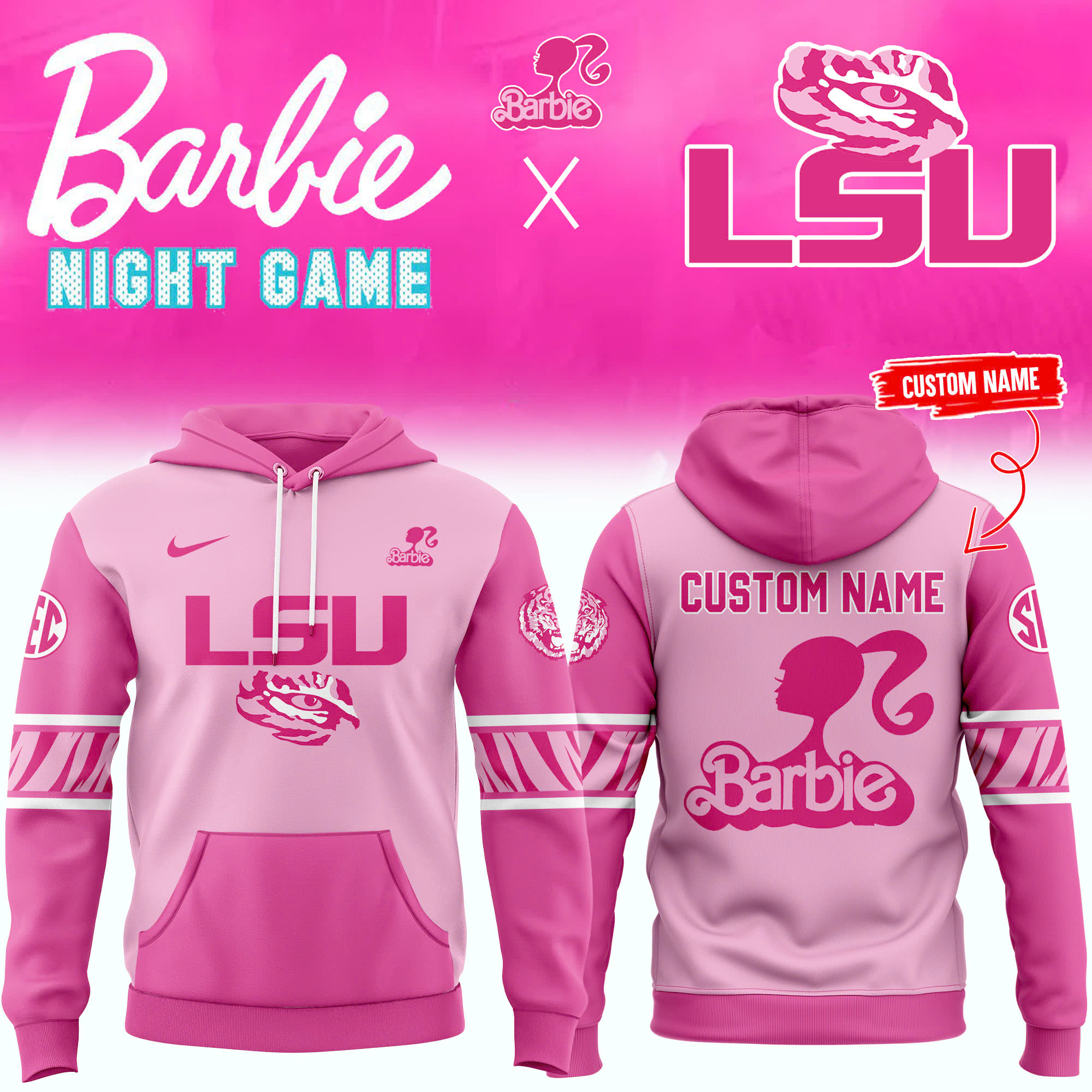 Hoodie LSU Tigers wobasketball x  2025 