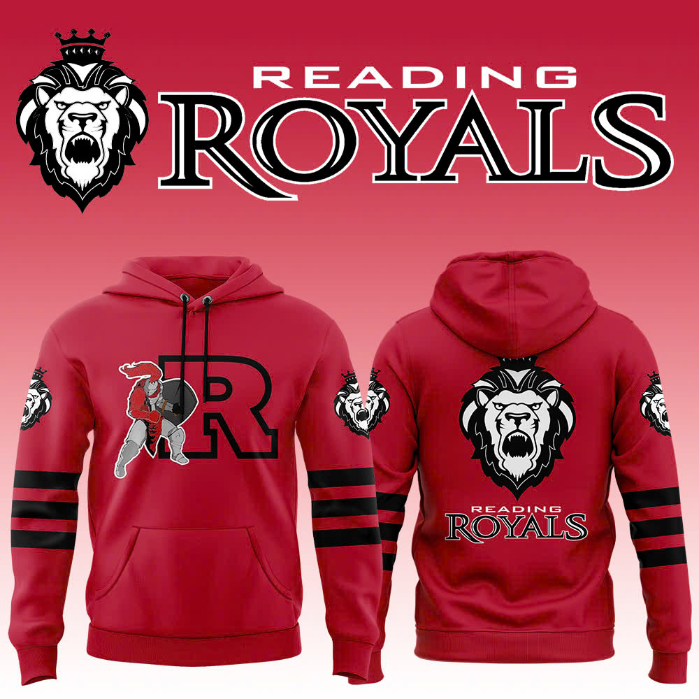Hoodie Reading Royals Red Knights 2025 