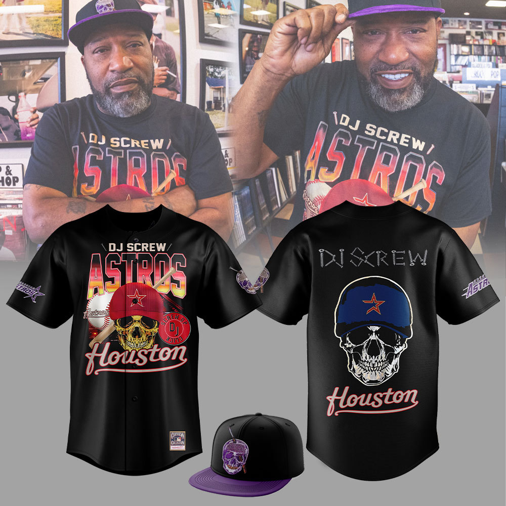 Houston Astros x DJ Screw Collections Jersey-SP02072403ID10DS10 T-Shirt 