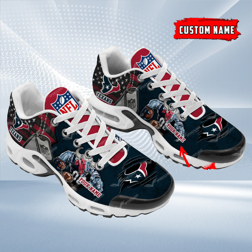 Houston Texans Personalized TN Air Max Shoes Air Cushion Sneakers DTYNNS