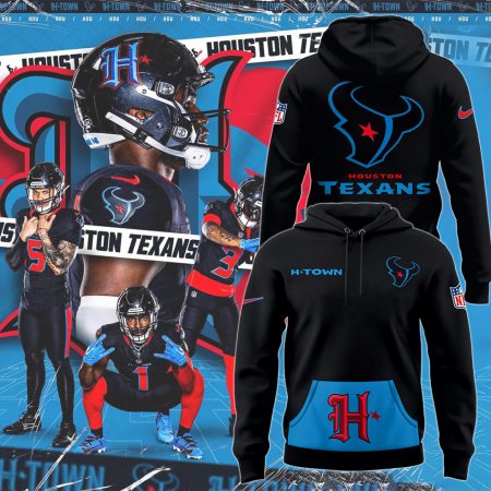 HTown Blue Houston Texans Alternate Game Hoodie 