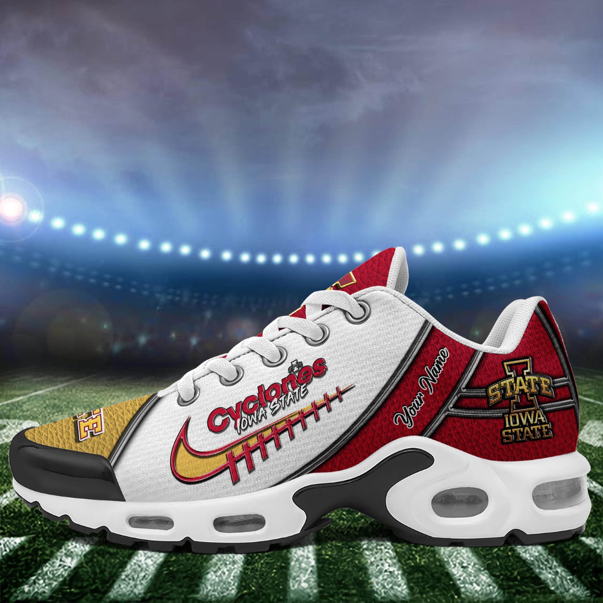 Iowa State Cyclones TN Shoes 2025 Version Custom Your Name, Football Team Shoes 516