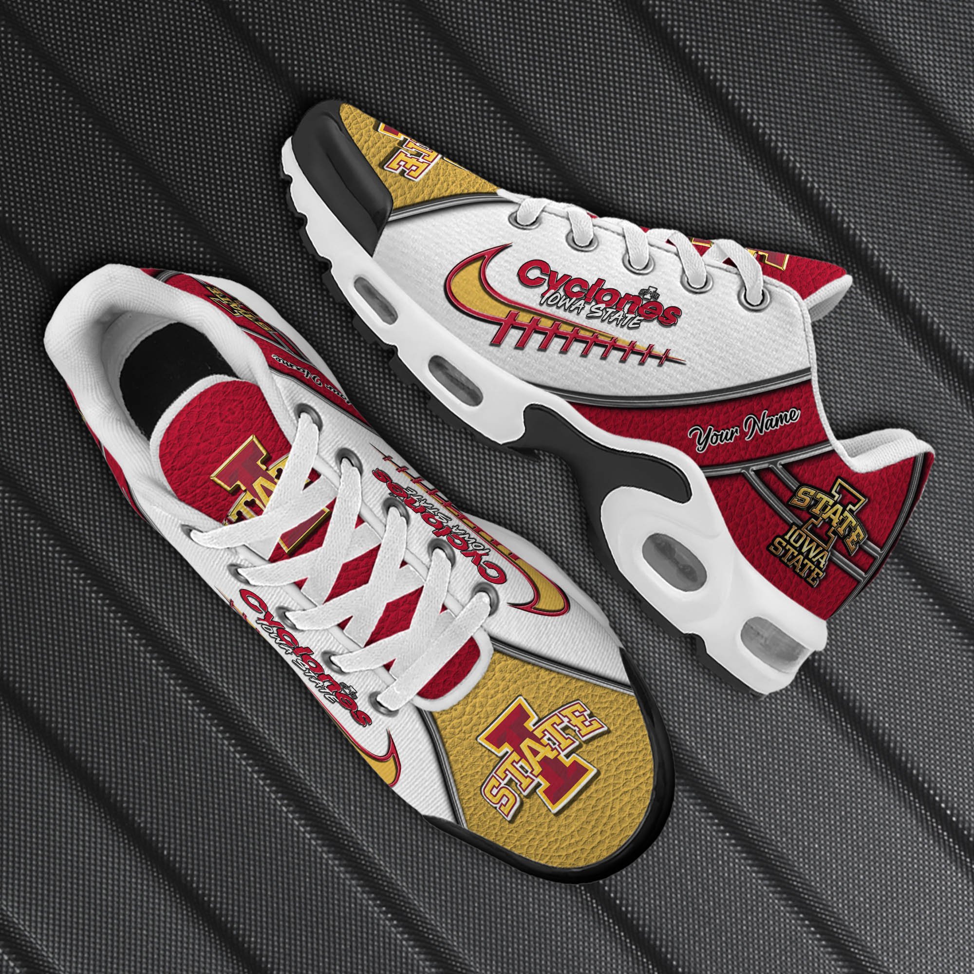 Iowa State Cyclones TN Shoes 2025 Version Custom Your Name, Football Team Shoes 516