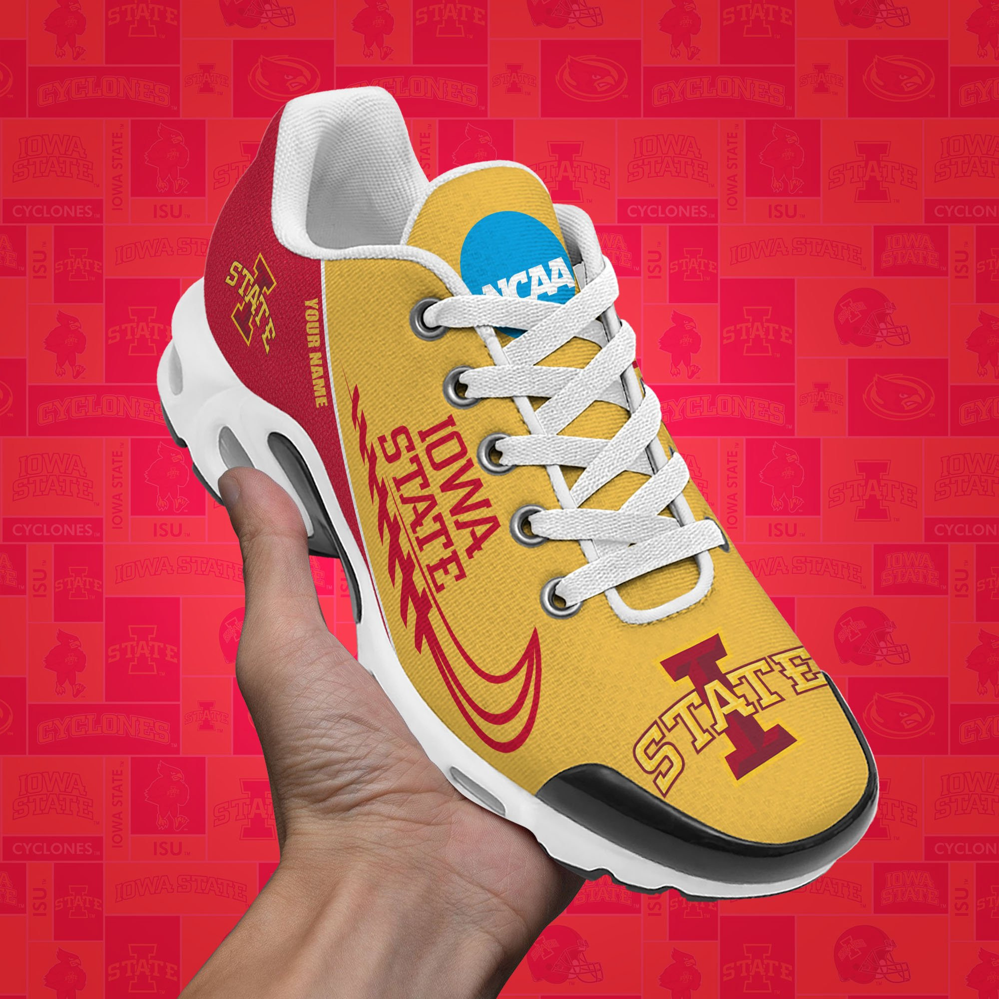 Iowa State Cyclones TN Shoes Custom Your Name 514