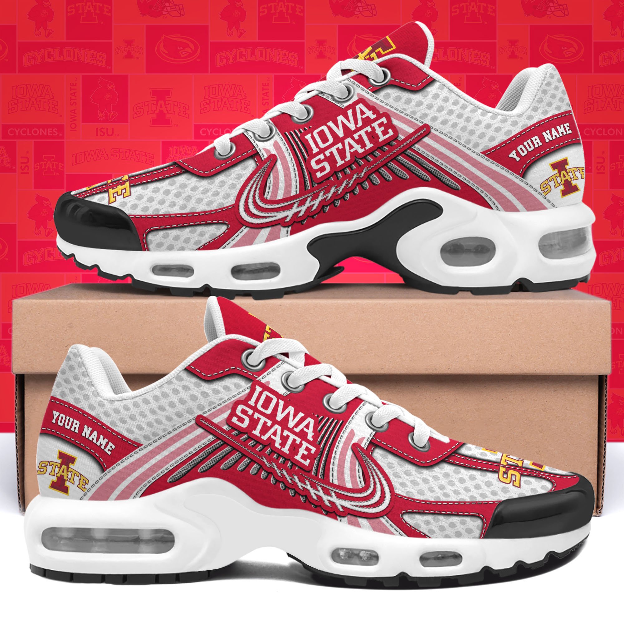 Iowa State Cyclones TN Shoes Custom Your Name, Sport Shoes