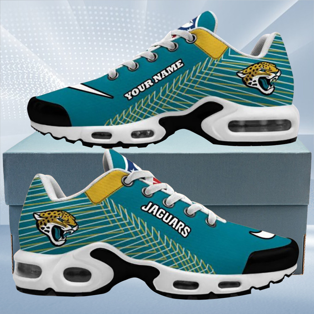 Jacksonville Jaguars Logo Custom Name Air Max Shoes Air Cushion Sneakers