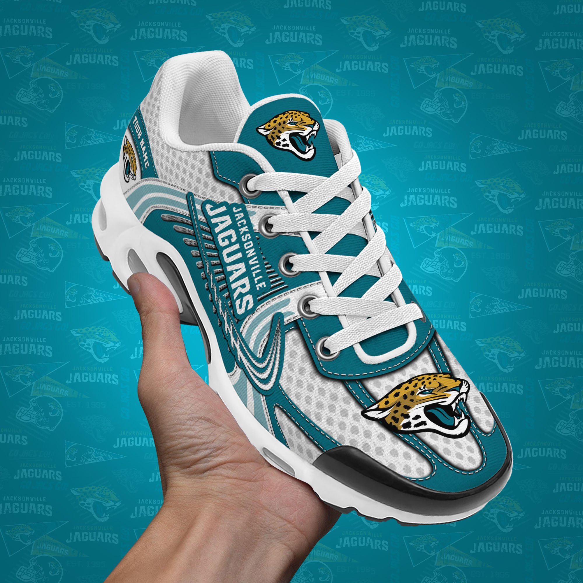 Jacksonville Jaguars TN Shoes Custom Your Name, Sport Team Shoes