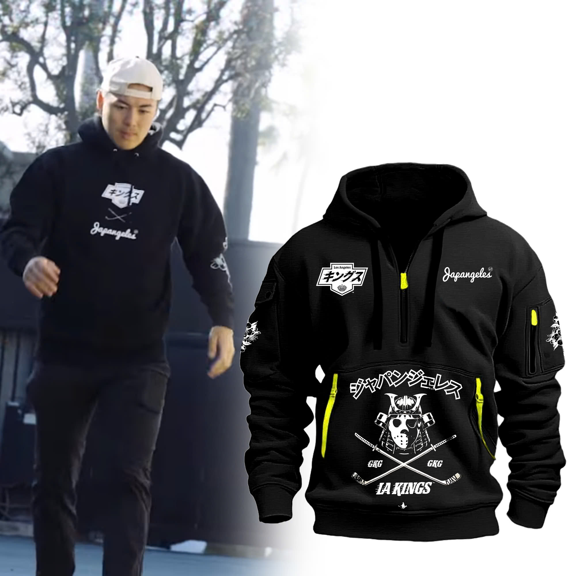 Japangeles x LA Kings Hoodie 
