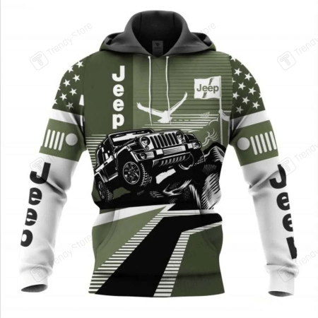 Jeep Car Off-Road 3D All Over Printed Shirts 