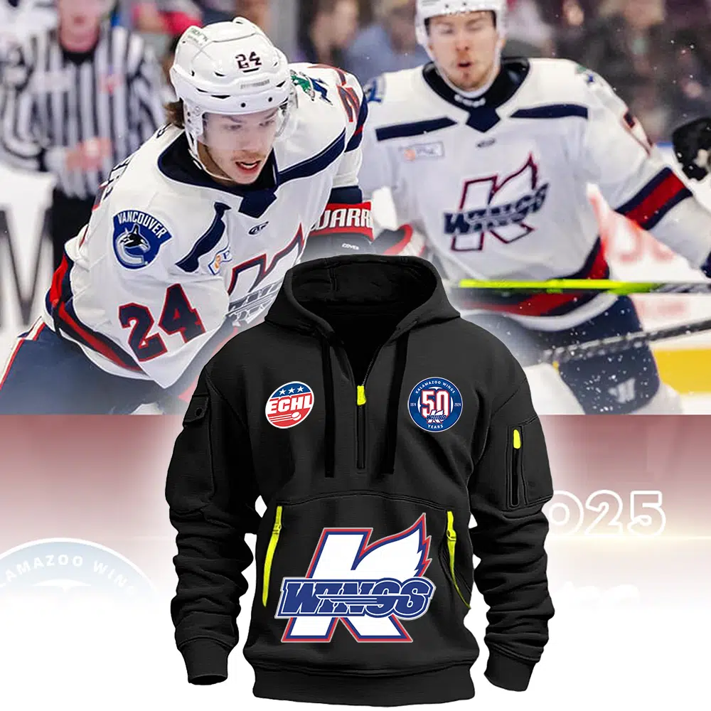 Kalamazoo Wings New Hoodie 