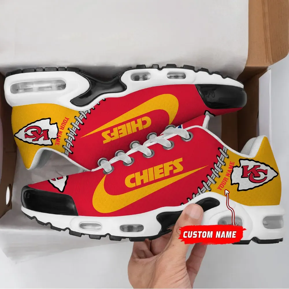 Kansas City Chiefs New Air Max Plus TN Shoes Air Cushion Sneaker 417XT-2661