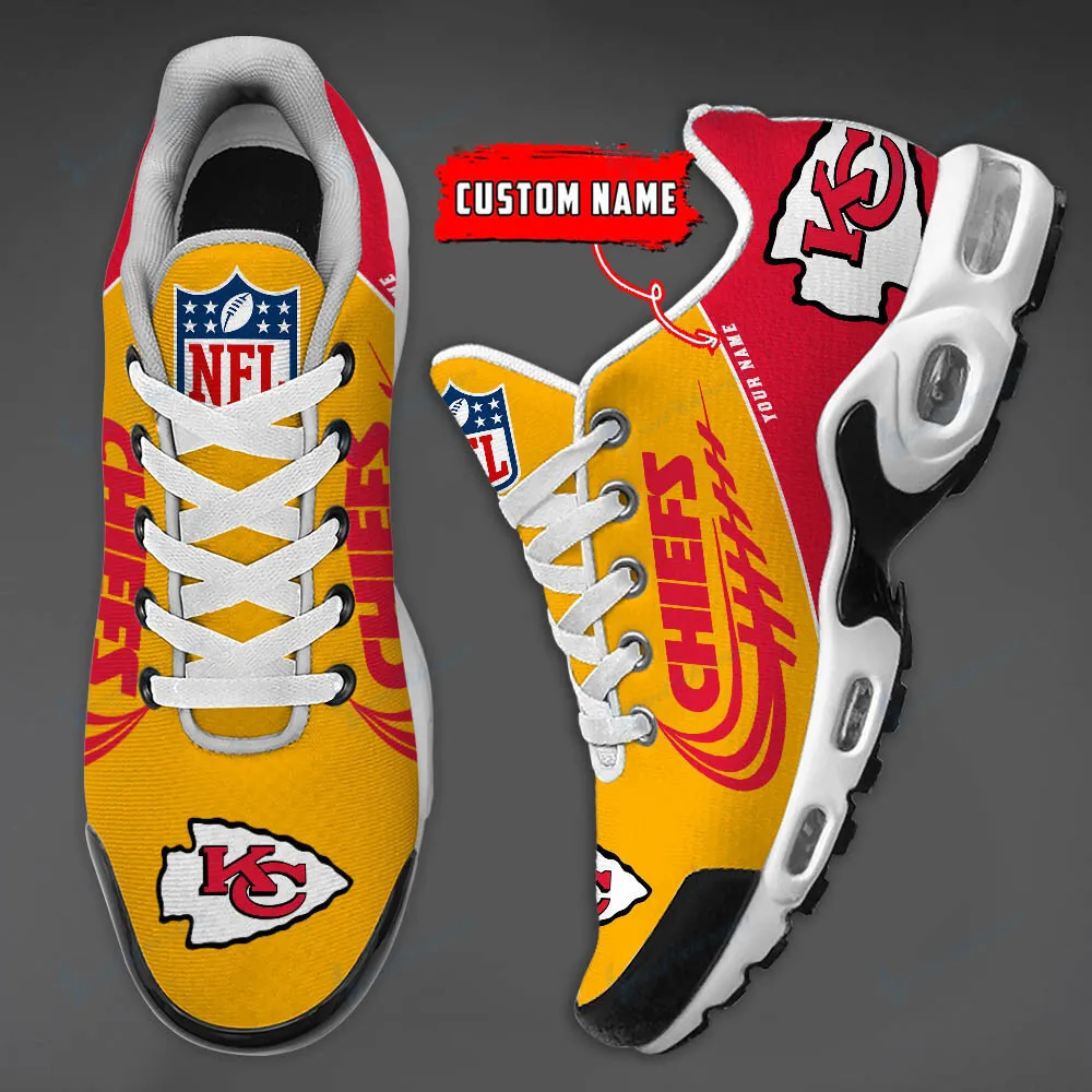 Kansas City Chiefs Personalized New Air Max Plus TN Shoes Air Cushion Sneaker 654VM-7426
