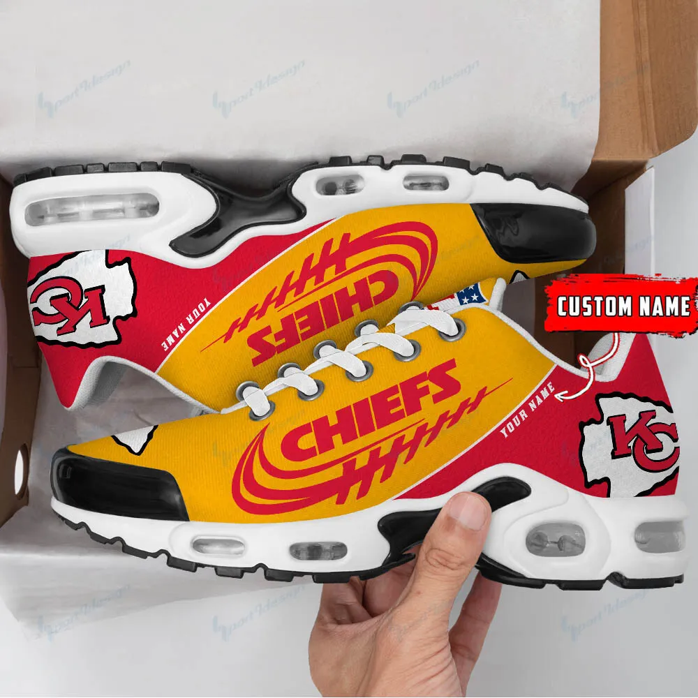 Kansas City Chiefs Personalized New Air Max Plus TN Shoes Air Cushion Sneaker 654VM-7426