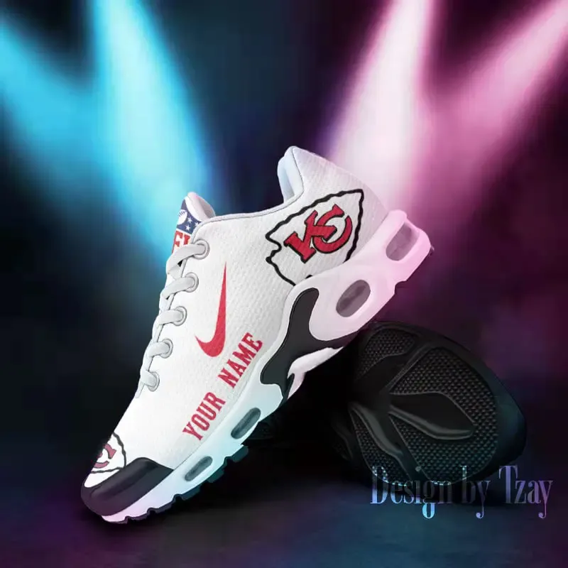 Kansas City Chiefs Personalized New Air Max Plus TN Shoes Air Cushion Sneaker 668GG-2435