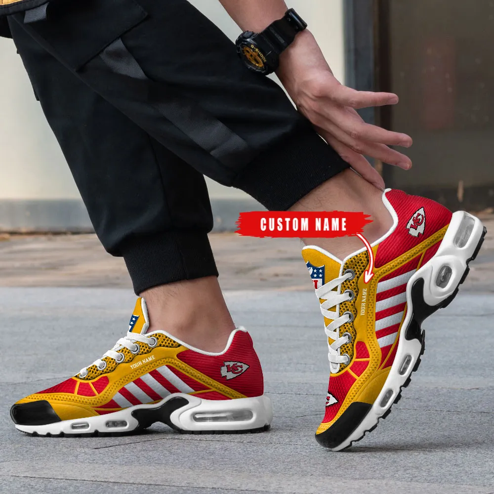 Kansas City Chiefs Personalized New Air Max Plus TN Shoes Air Cushion Sneaker 924UJ-9721
