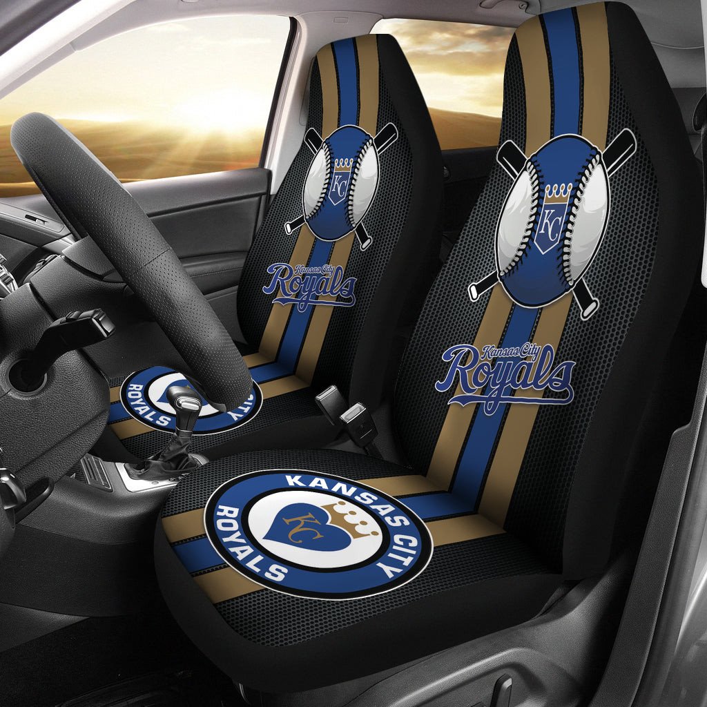 Kansas City Royals Car Seat Covers MBL Baseball Ph220914-12
