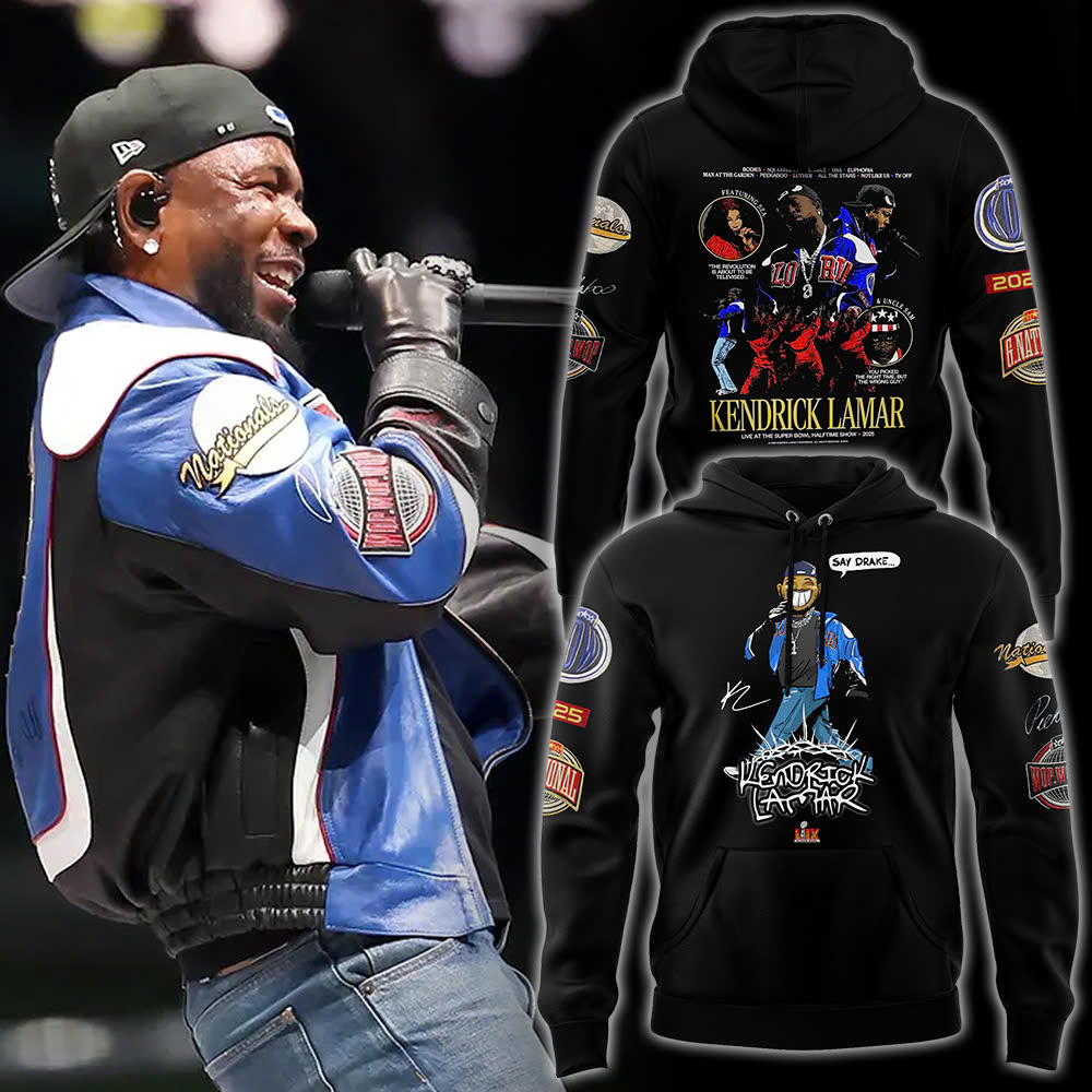 Kendrick Lamar x SZA x Uncle Sam Grand National Tour Super Bowl LIX Premium Hoodie 