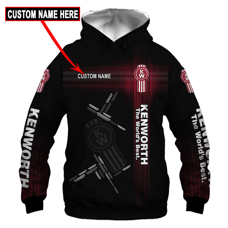 Kenworth Skull Tshirt, sweatshirt, Polo, Hawaiian, Hoodie 3D Apparel Full Printing Custom Name 