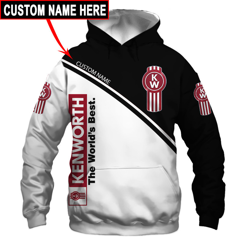 Kenworth t-shirt hoodie apparel 3D full printing 
